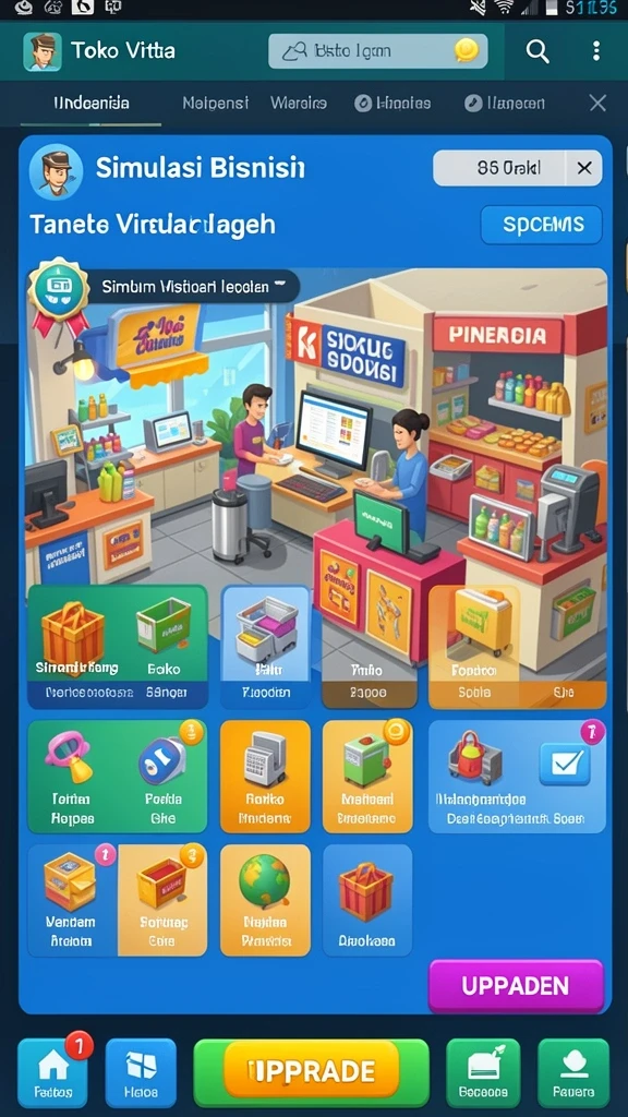 Tampilan menu utama 11WBET yang menarik dan mudah digunakan.
