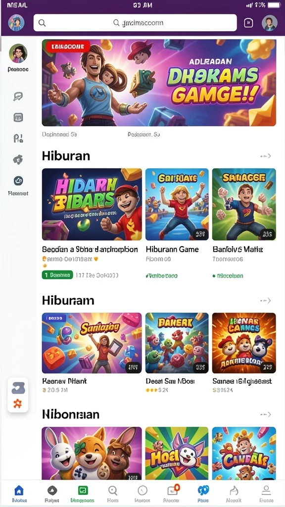 Banyak pilihan permainan slot dengan tema menarik.
