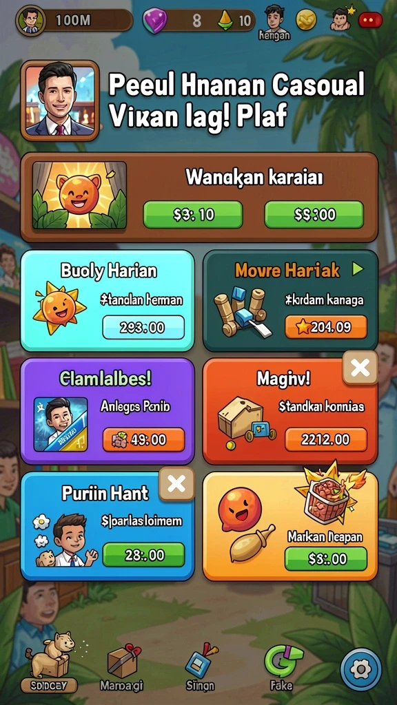Tampilan antarmuka yang menarik dan ramah pengguna.