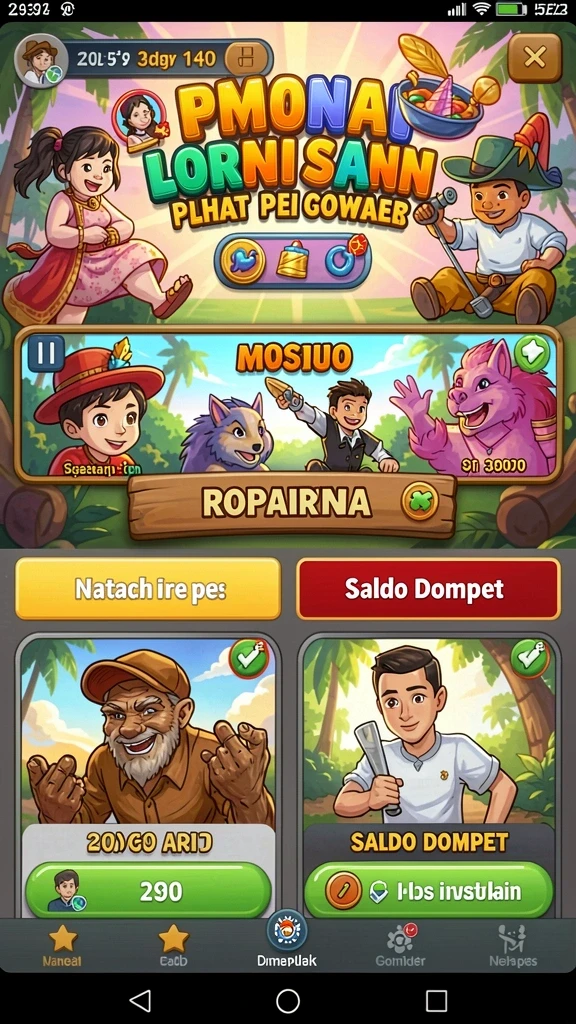 Tampilan utama BIRUTOTO yang menarik dan informatif.