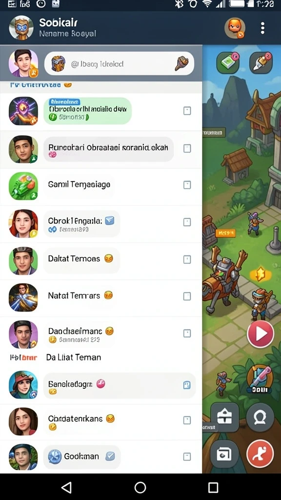 Pengalaman multiplayer yang menyenangkan dengan teman.