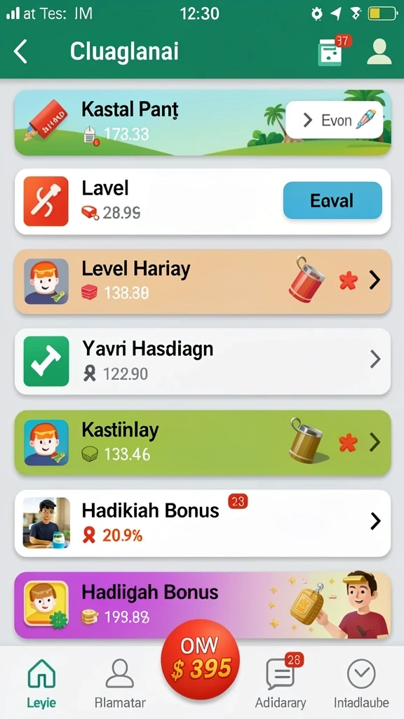 Tampilan mesin slot terbaru dengan tema menarik.