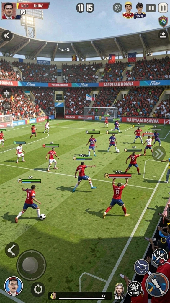 Pengalaman multiplayer yang seru dan interaktif dengan teman.