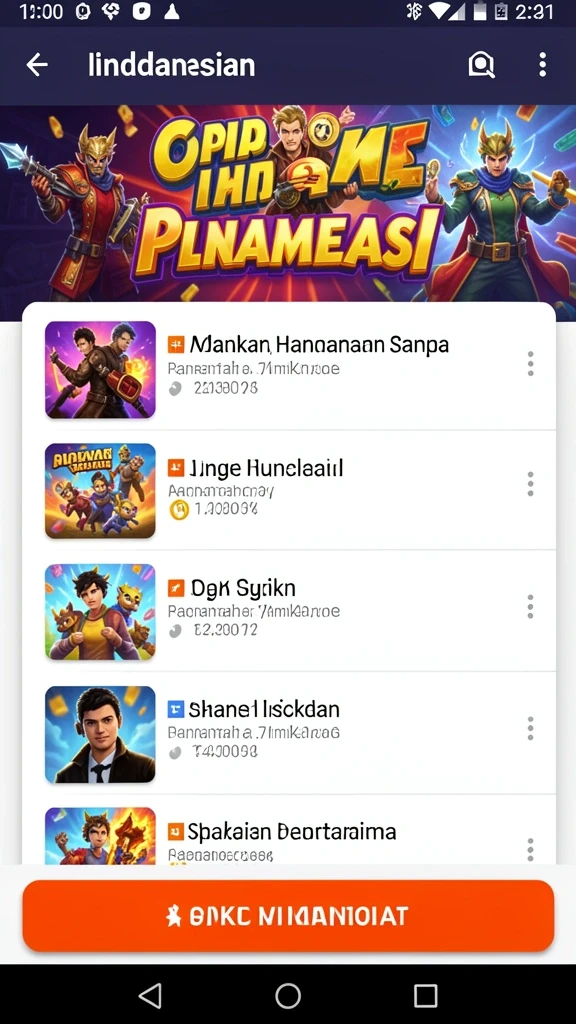 Level menantang yang membuat permainan semakin seru.