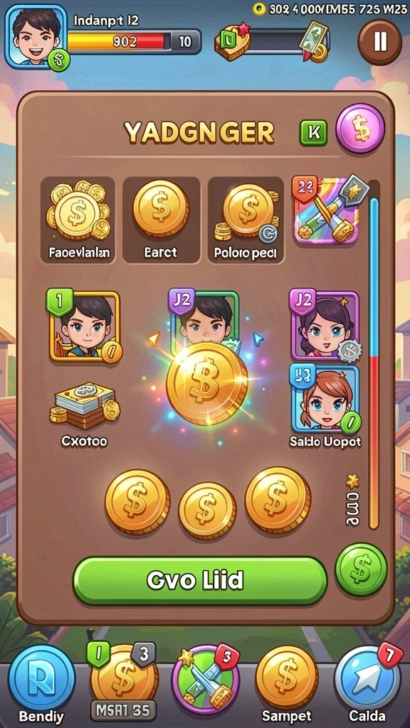 Screenshot menampilkan aksi seru dalam permainan EVIP2.