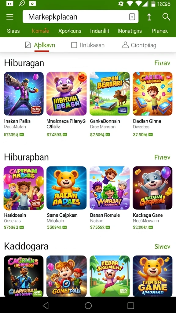 Mode permainan yang bervariasi dan seru.