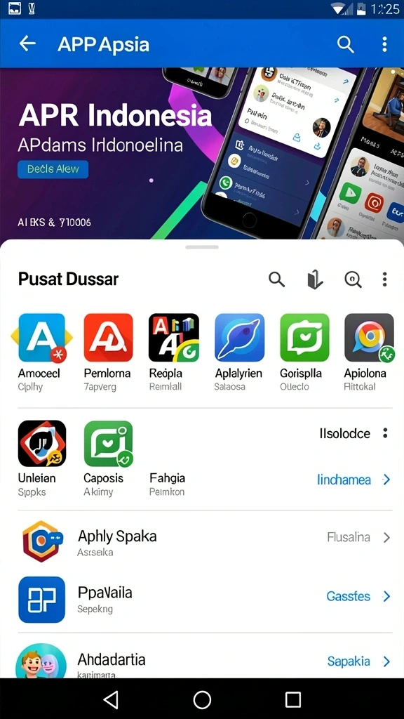 Berbagai pilihan permainan yang seru dan menghibur.