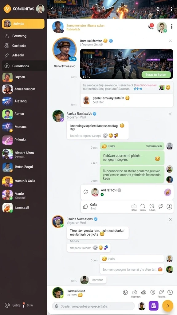Fitur menarik yang membuat permainan semakin seru.