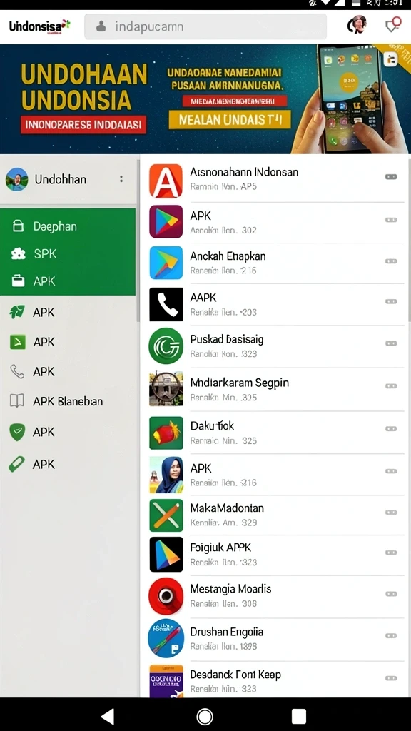 Tampilan antarmuka yang ramah pengguna.