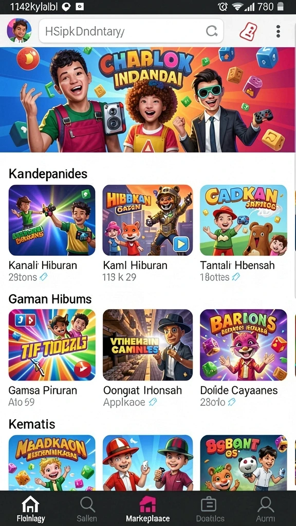 Tampilan grafis yang memukau dan detail karakter.