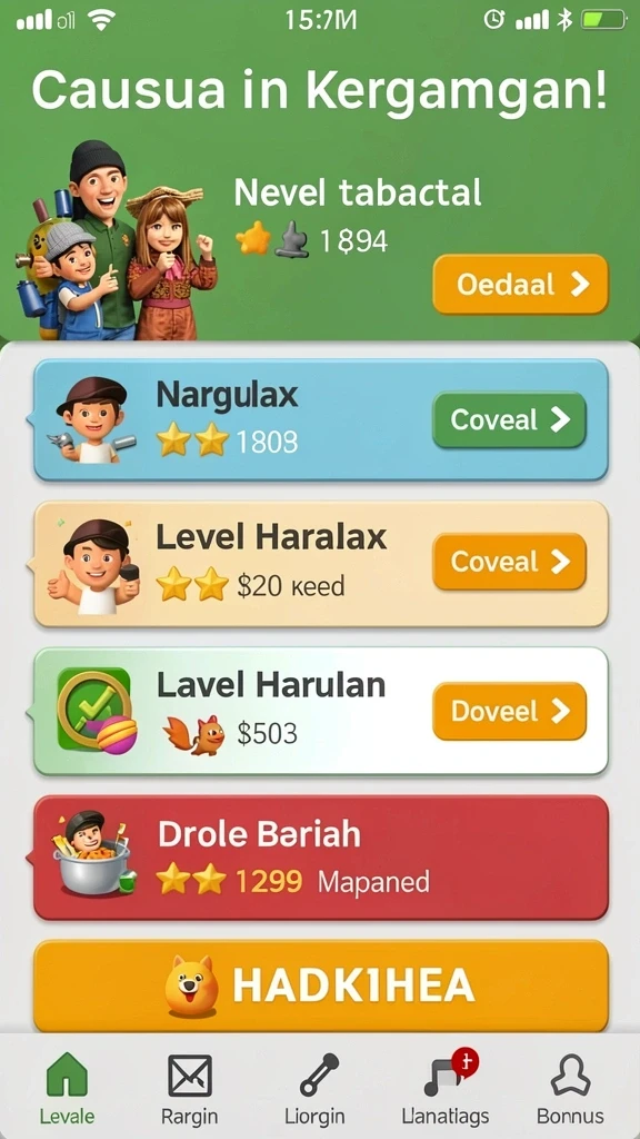 Fitur bonus harian yang menguntungkan bagi pemain.