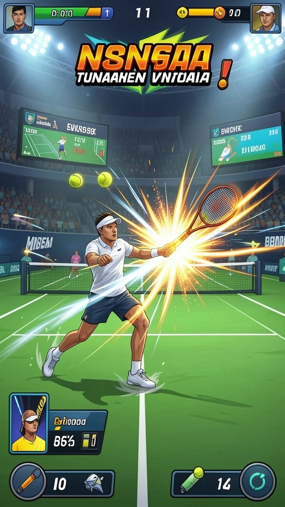 Tampilan awal yang menakjubkan dari dunia game.