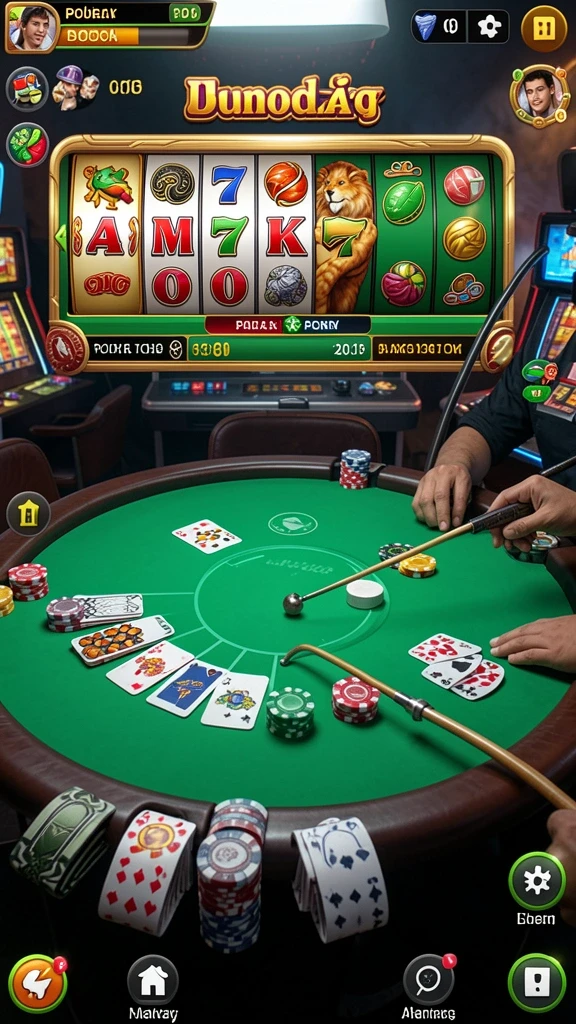 Screenshot kedua menampilkan fitur bonus yang menggiurkan bagi para pemain.