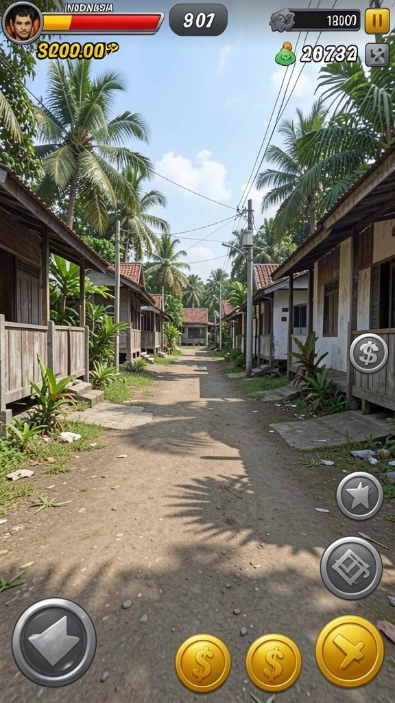 Tampilan awal yang menarik dengan berbagai pilihan slot.