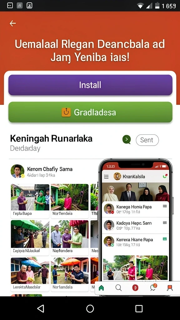 Tampilan lokasi memancing yang memukau dan realistis.