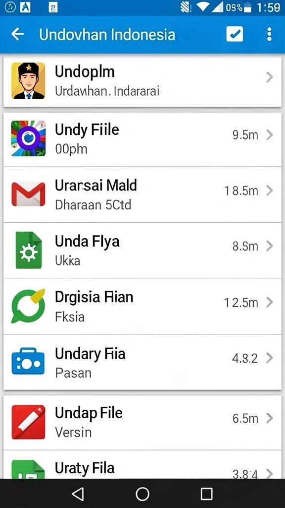 Tampilan antarmuka yang sederhana dan ramah pengguna.