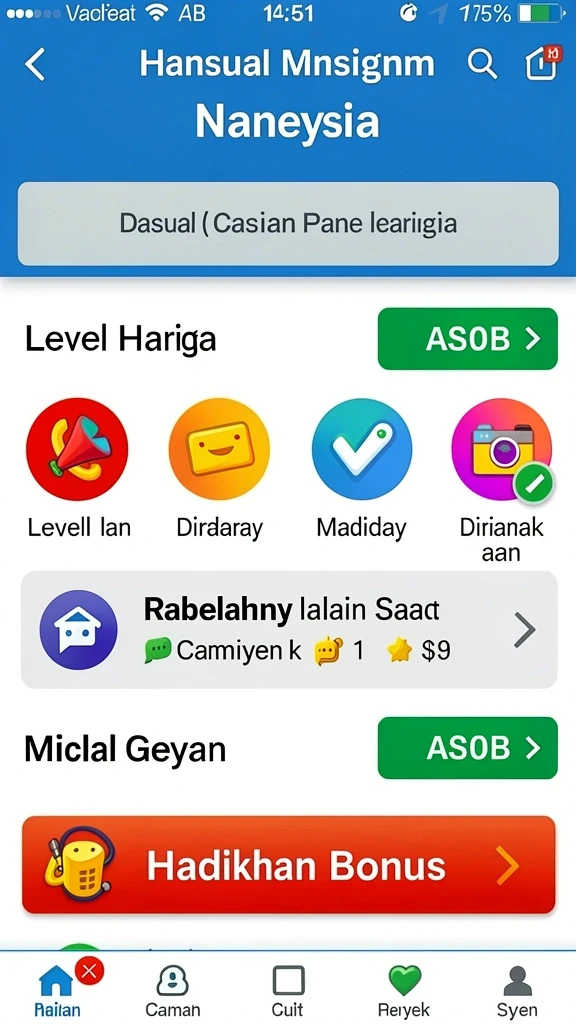 Beragam pilihan permainan yang seru dan menguntungkan.
