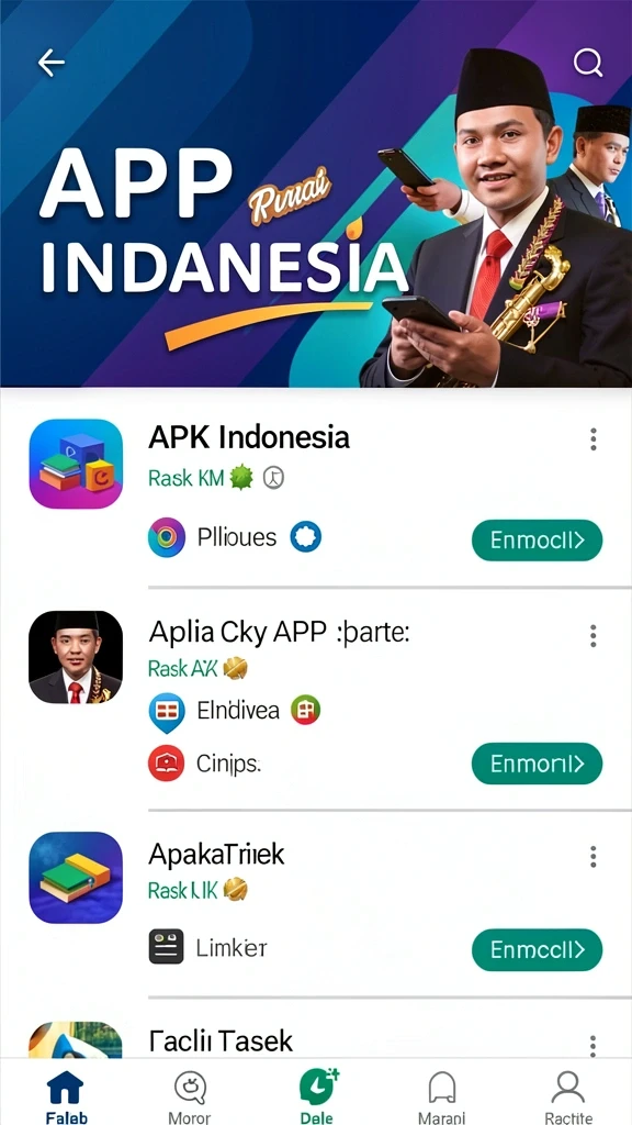 Tampilan antarmuka yang menarik dan user-friendly.