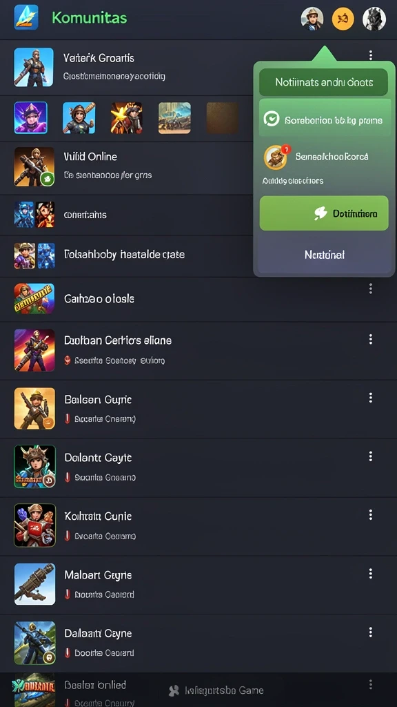 Beragam jenis permainan slot dengan tema menarik.