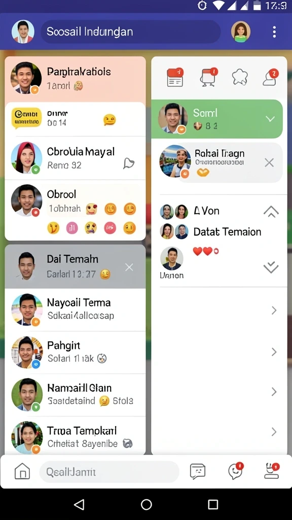 Fitur upgrade karakter yang unik dan menarik.
