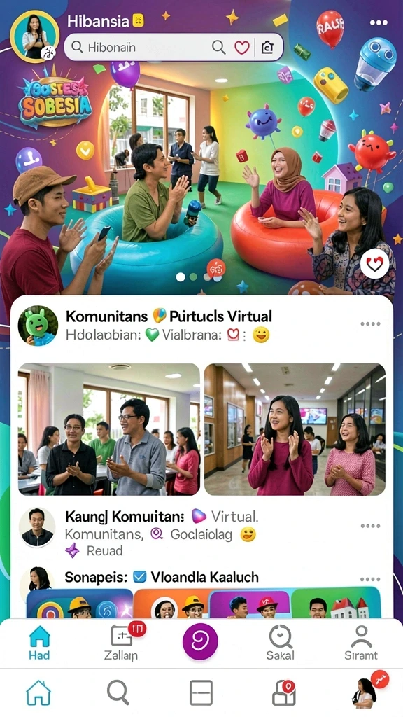 Ragam mode permainan yang menarik.