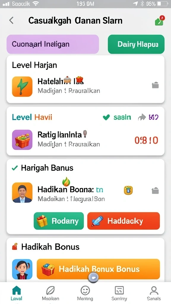 Berbagai tema slot yang menghibur dan kreatif.