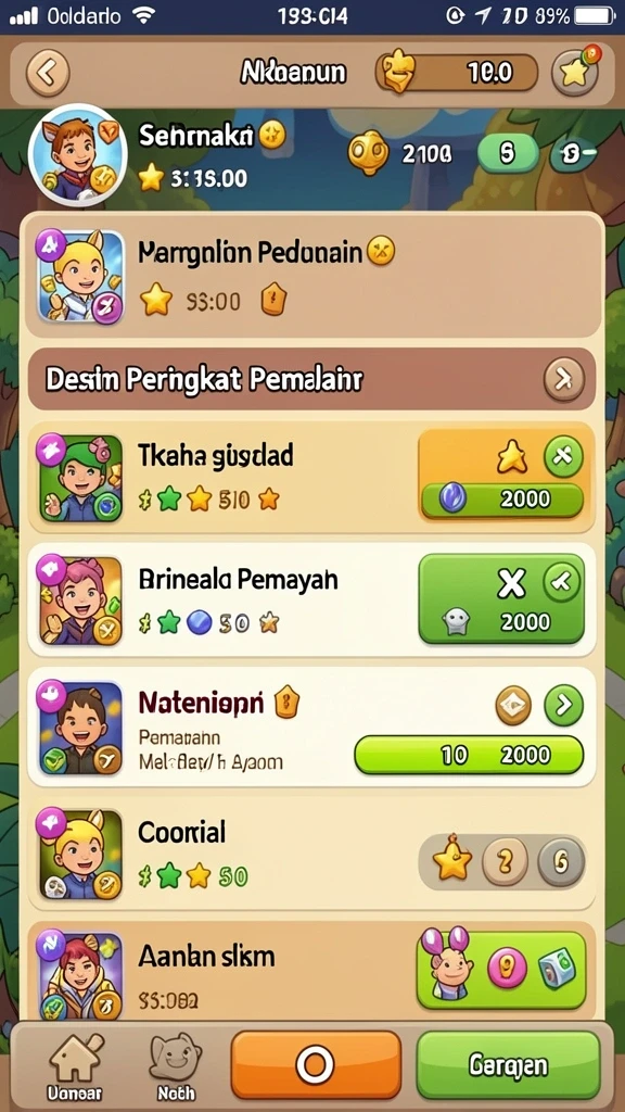 Tampilan antarmuka yang ramah pengguna.
