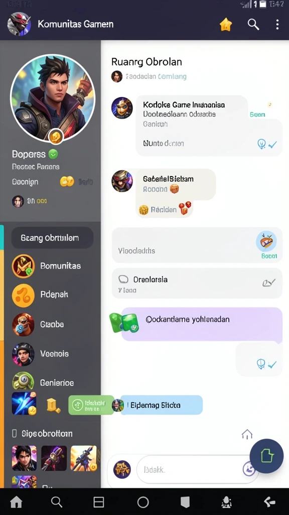 Grafis memukau di setiap permainan.