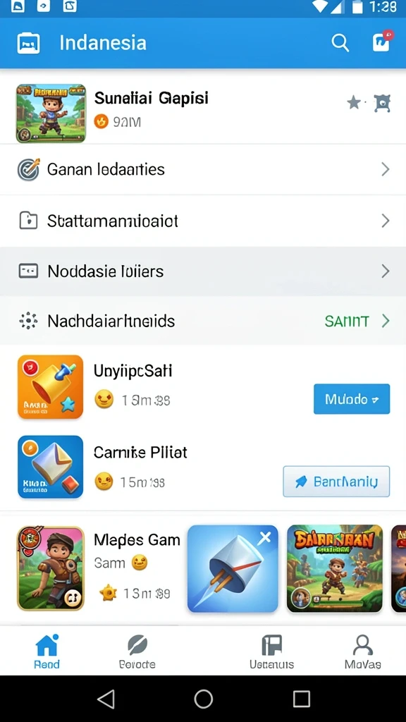 Tampilan antarmuka yang menarik dan mudah digunakan.