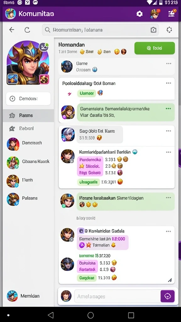 Screenshot menunjukkan tampilan awal yang menarik dari RR89.