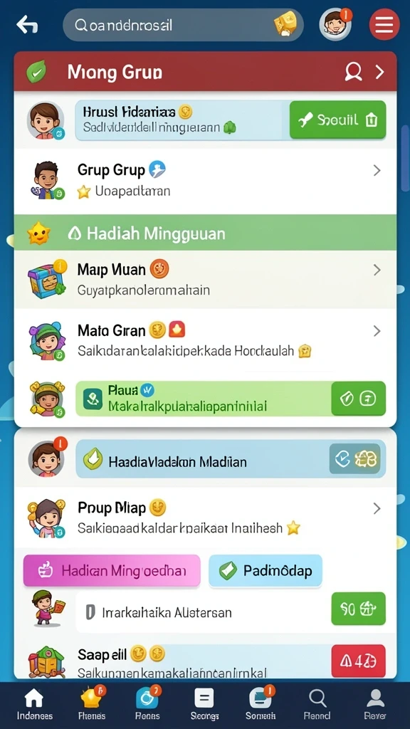 Tampilan antarmuka yang menarik dan mudah dinavigasi.
