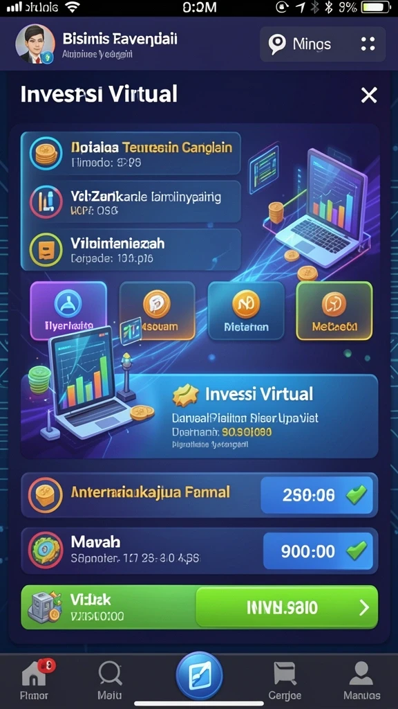 Tampilan antarmuka yang intuitif dan menarik.