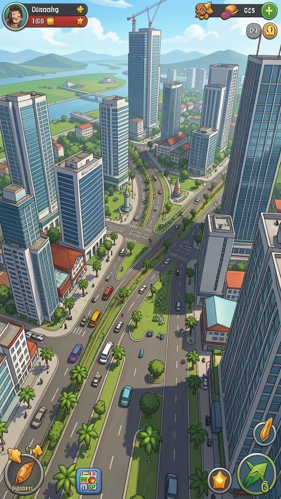 Gambaran level baru dengan tantangan yang menarik.