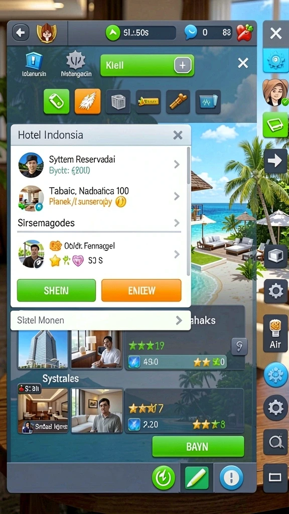 Level yang menantang dengan desain yang kreatif.