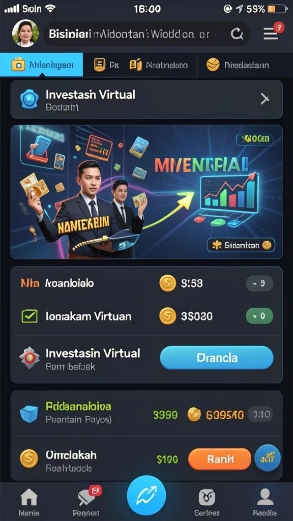 Tampilan antarmuka yang menarik dan mudah digunakan.